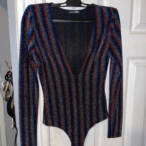 Multicolor bodysuit